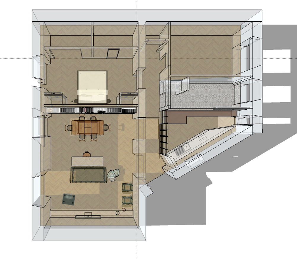 Sara Ranieri architecte 3d rendu de vue